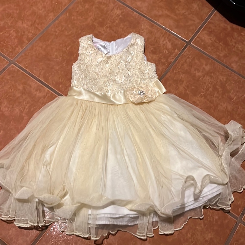 Beautiful yellow dress 2T